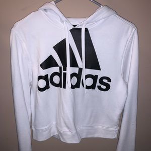 Adidas Cropped Hoodie